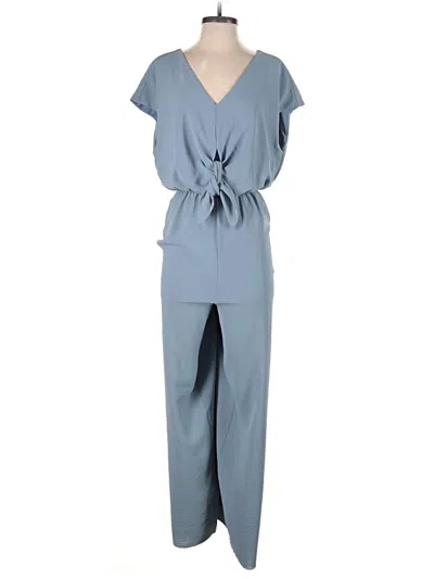 Pre-owned Assorted Brands Jumpsuit In Blue