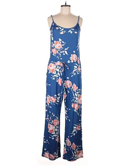 Pre-owned Assorted Brands Jumpsuit In Blue