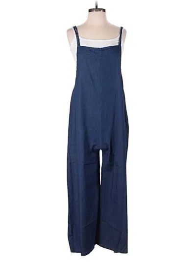 Pre-owned Assorted Brands Jumpsuit In Blue