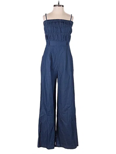 Pre-owned Assorted Brands Jumpsuit In Blue