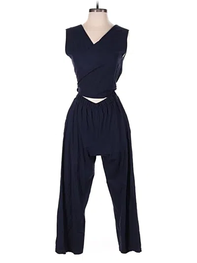 Pre-owned Assorted Brands Jumpsuit In Blue