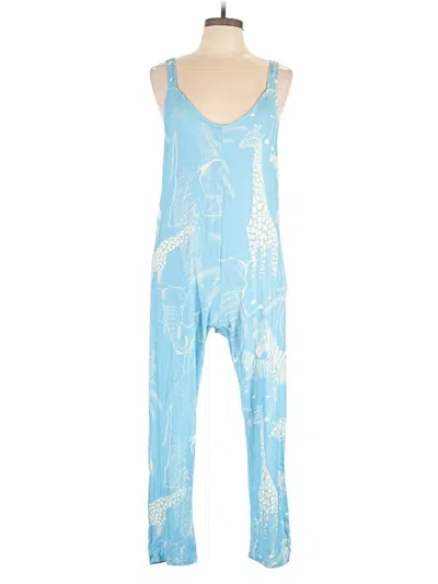 Pre-owned Assorted Brands Jumpsuit In Blue
