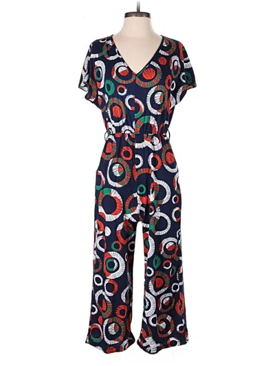 Pre-owned Assorted Brands Jumpsuit In Blue