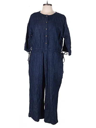 Pre-owned Assorted Brands Jumpsuit In Blue