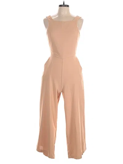 Pre-owned Assorted Brands Jumpsuit In Brown