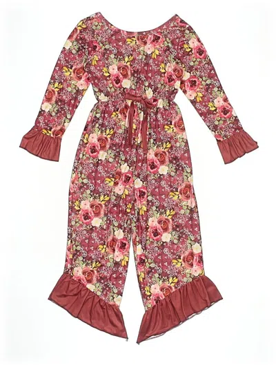 Assorted Brands Kids' Jumpsuit In Burgundy