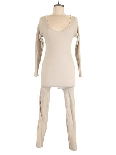 Pre-owned Assorted Brands Jumpsuit In Gold