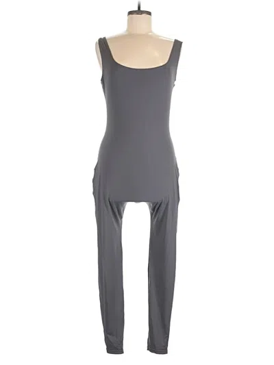 Pre-owned Assorted Brands Jumpsuit In Gray