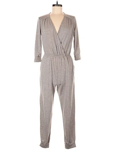 Pre-owned Assorted Brands Jumpsuit In Gray