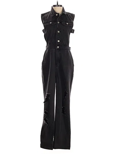 Pre-owned Assorted Brands Jumpsuit In Gray