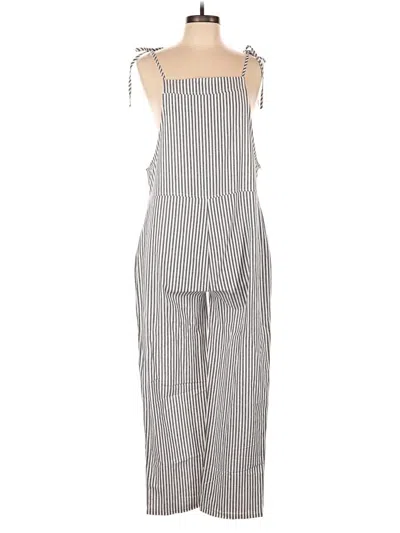 Pre-owned Assorted Brands Jumpsuit In Gray