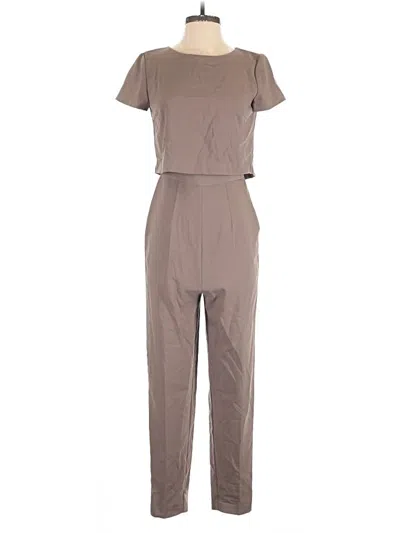 Pre-owned Assorted Brands Jumpsuit In Gray