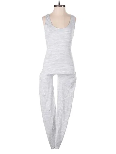 Pre-owned Assorted Brands Jumpsuit In Gray