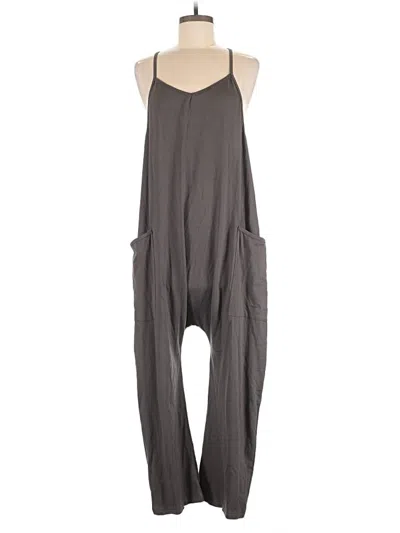 Assorted Brands Jumpsuit In Gray