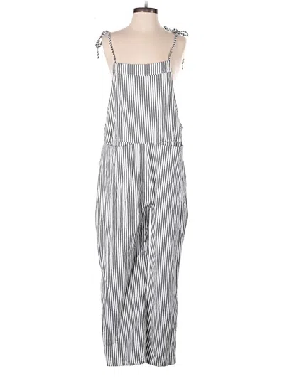 Pre-owned Assorted Brands Jumpsuit In Gray