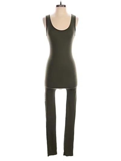 Pre-owned Assorted Brands Jumpsuit In Green