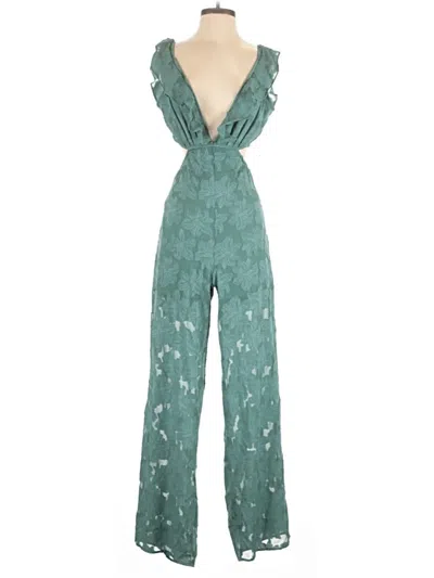 Pre-owned Assorted Brands Jumpsuit In Green