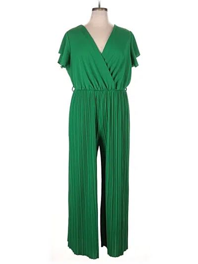 Pre-owned Assorted Brands Jumpsuit In Green