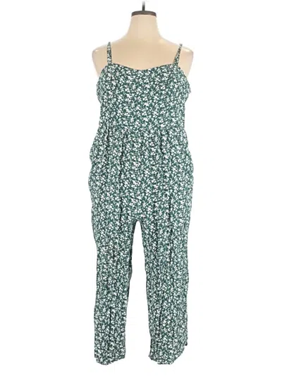 Pre-owned Assorted Brands Jumpsuit In Green