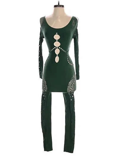 Pre-owned Assorted Brands Jumpsuit In Green