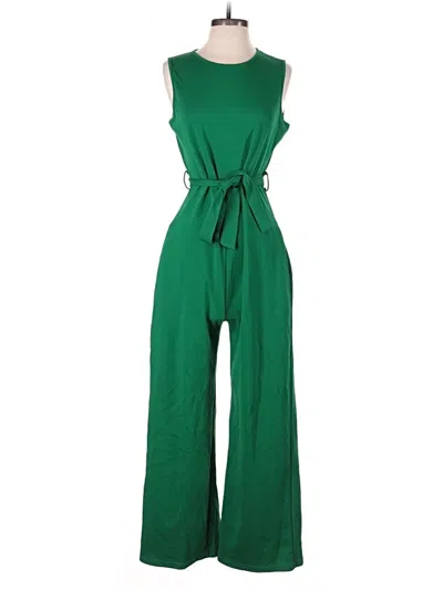 Pre-owned Assorted Brands Jumpsuit In Green