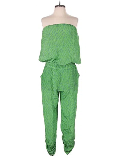Pre-owned Assorted Brands Jumpsuit In Green