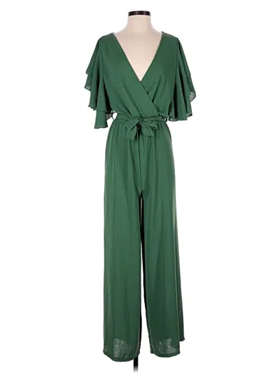 Pre-owned Assorted Brands Jumpsuit In Green