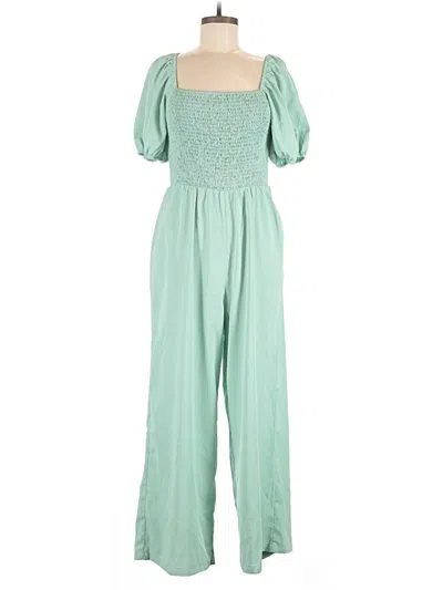 Pre-owned Assorted Brands Jumpsuit In Green