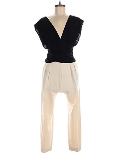 Pre-owned Assorted Brands Jumpsuit In Ivory