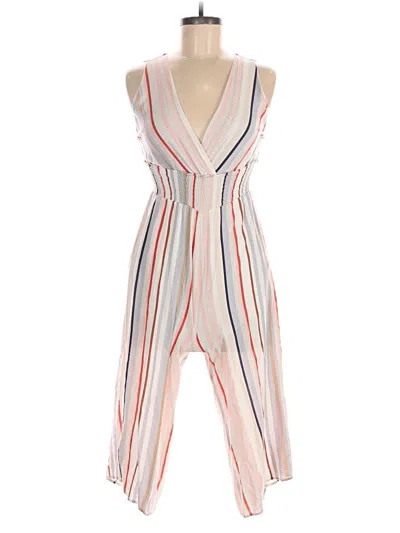 Pre-owned Assorted Brands Jumpsuit In Ivory