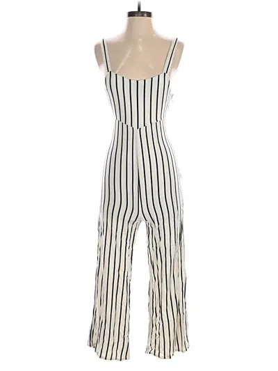 Pre-owned Assorted Brands Jumpsuit In Ivory