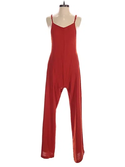 Pre-owned Assorted Brands Jumpsuit In Orange