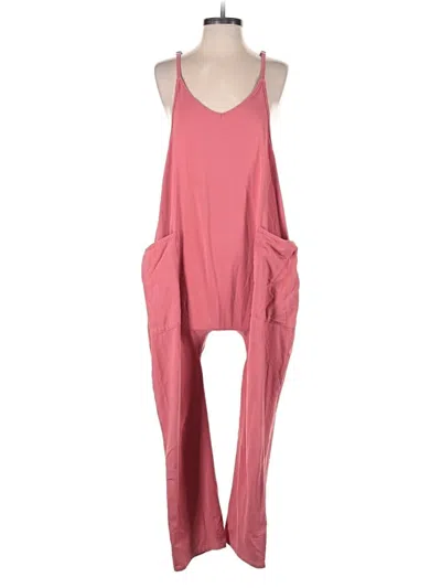 Pre-owned Assorted Brands Jumpsuit In Pink