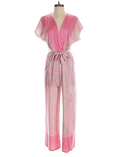 Pre-owned Assorted Brands Jumpsuit In Pink