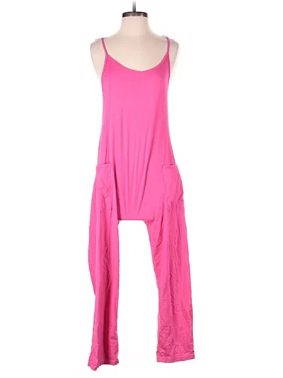 Pre-owned Assorted Brands Jumpsuit In Pink