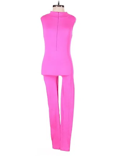 Pre-owned Assorted Brands Jumpsuit In Pink