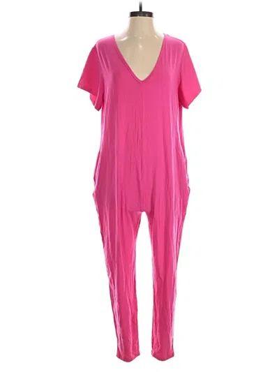 Pre-owned Assorted Brands Jumpsuit In Pink