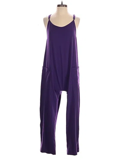 Pre-owned Assorted Brands Jumpsuit In Purple