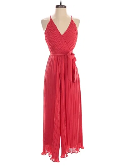 Pre-owned Assorted Brands Jumpsuit In Red