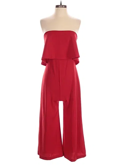 Pre-owned Assorted Brands Jumpsuit In Red