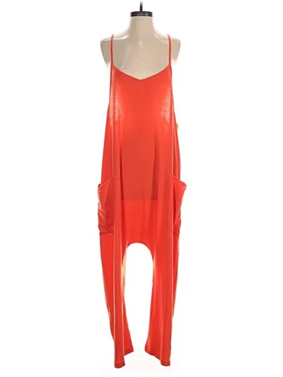 Pre-owned Assorted Brands Jumpsuit In Red