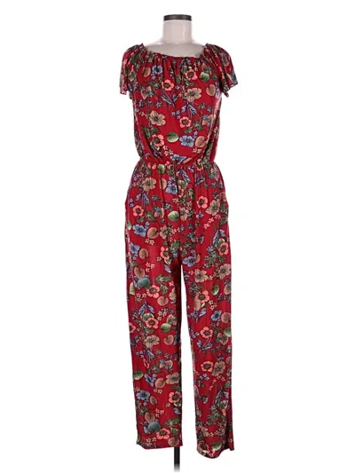 Pre-owned Assorted Brands Jumpsuit In Red