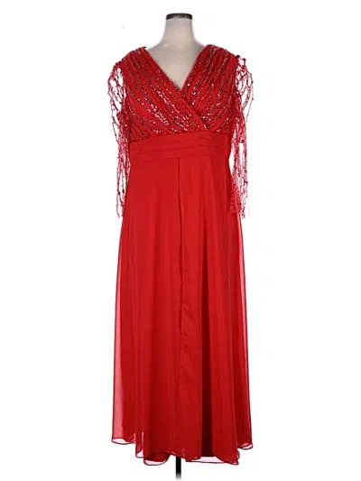Pre-owned Assorted Brands Jumpsuit In Red