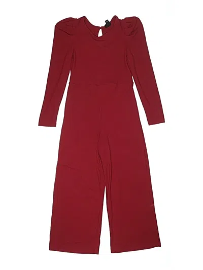 Pre-owned Assorted Brands Kids' Jumpsuit In Red