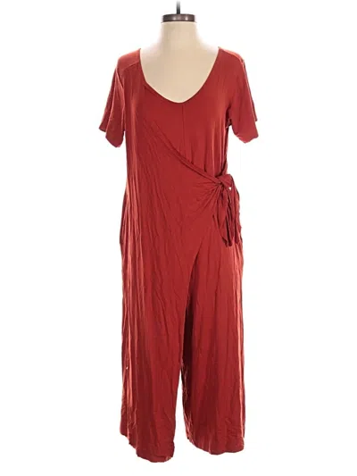 Pre-owned Assorted Brands Jumpsuit In Red