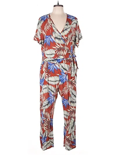 Pre-owned Assorted Brands Jumpsuit In Red