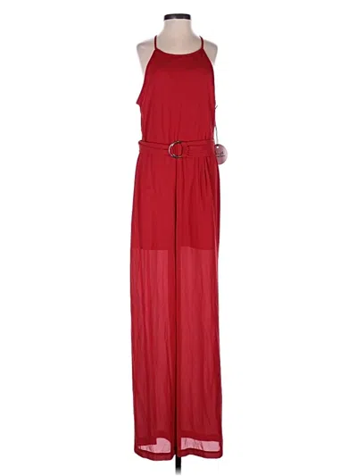 Pre-owned Assorted Brands Jumpsuit In Red