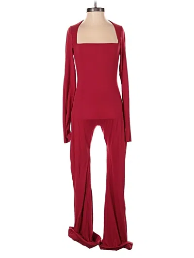 Pre-owned Assorted Brands Jumpsuit In Red