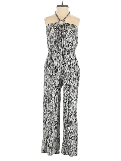 Pre-owned Assorted Brands Jumpsuit In Silver