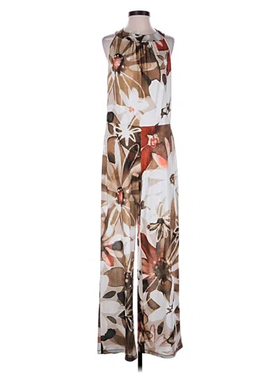Pre-owned Assorted Brands Jumpsuit In Silver
